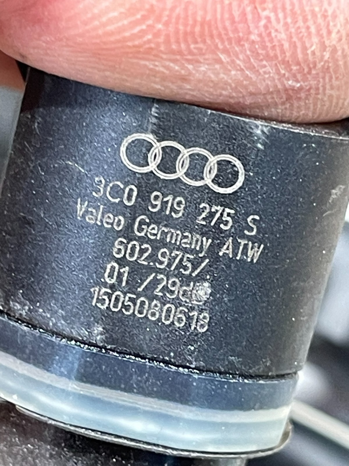 VW POLO LEITUNGSSATZ FÜR STOSSFÄNGER HINTEN 6R0971065 + PDC SENZOREN 3C0919275S - Obrázek 10