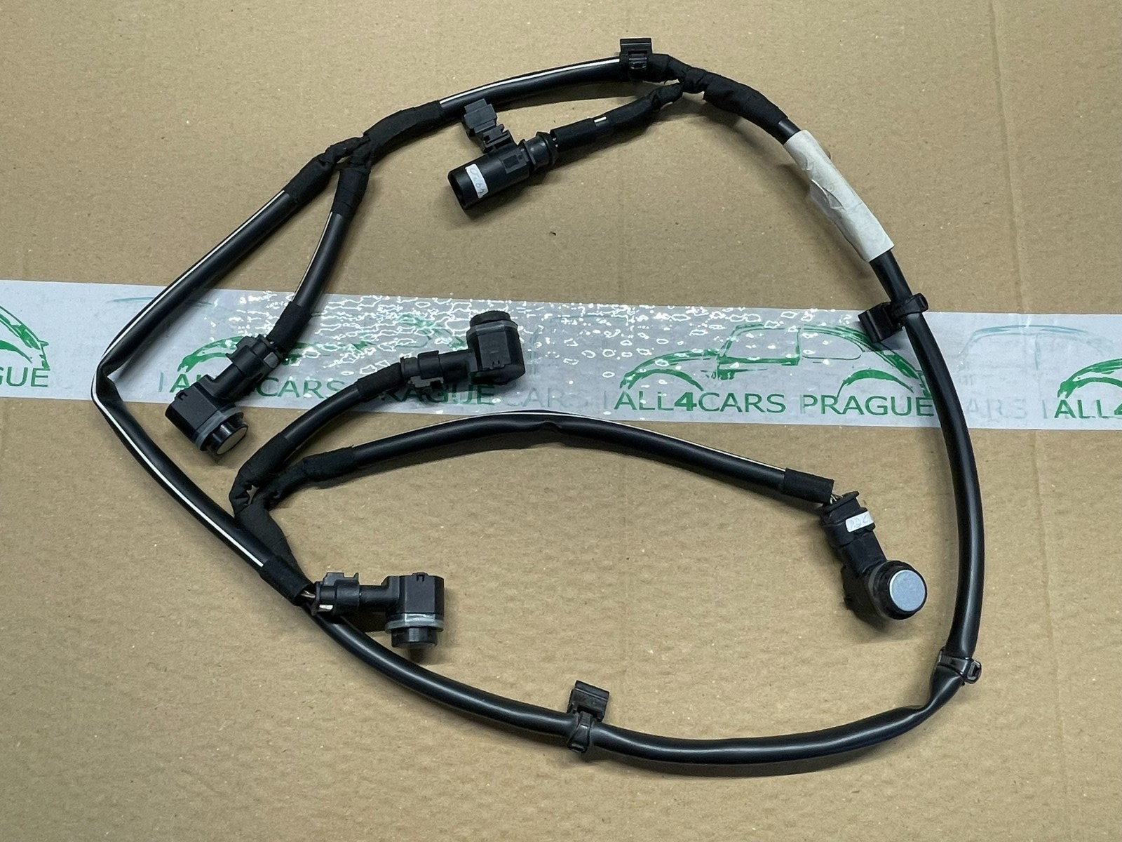 VW POLO LEITUNGSSATZ FÜR STOSSFÄNGER HINTEN 6R0971065 + PDC SENZOREN 3C0919275S