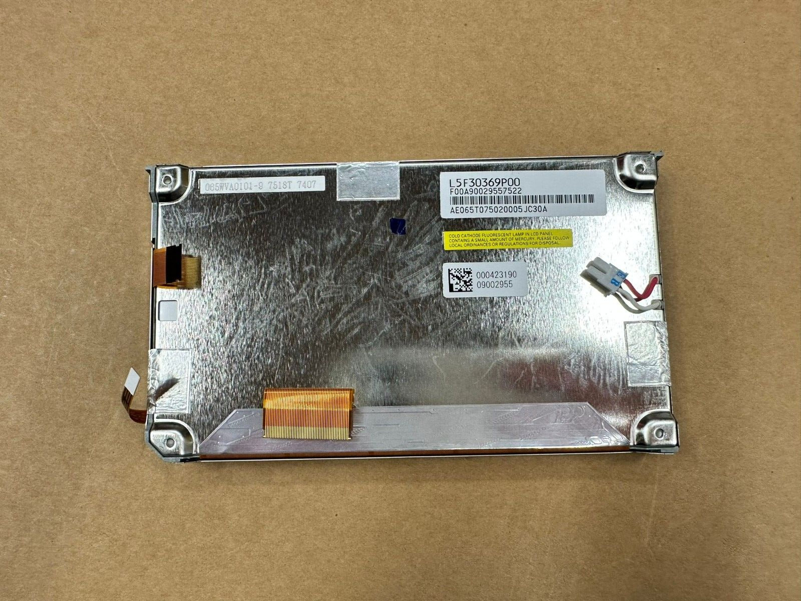 VW SKODA 6.5" LCD NAVIGATION DISPLAY SCREEN TOUCHSCREEN L5F30369P00 NEU- ORIG!!! - Obrázek 12