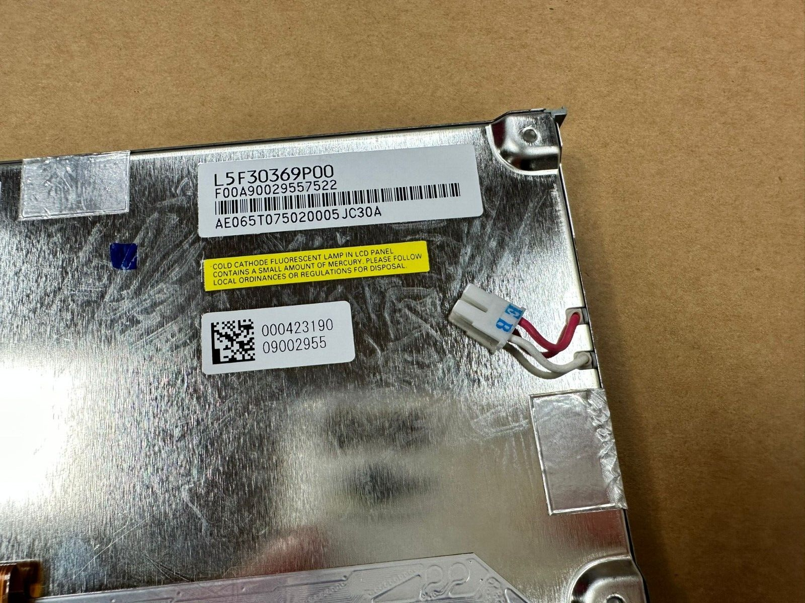 VW SKODA 6.5" LCD NAVIGATION DISPLAY SCREEN TOUCHSCREEN L5F30369P00 NEU- ORIG!!! - Obrázek 4