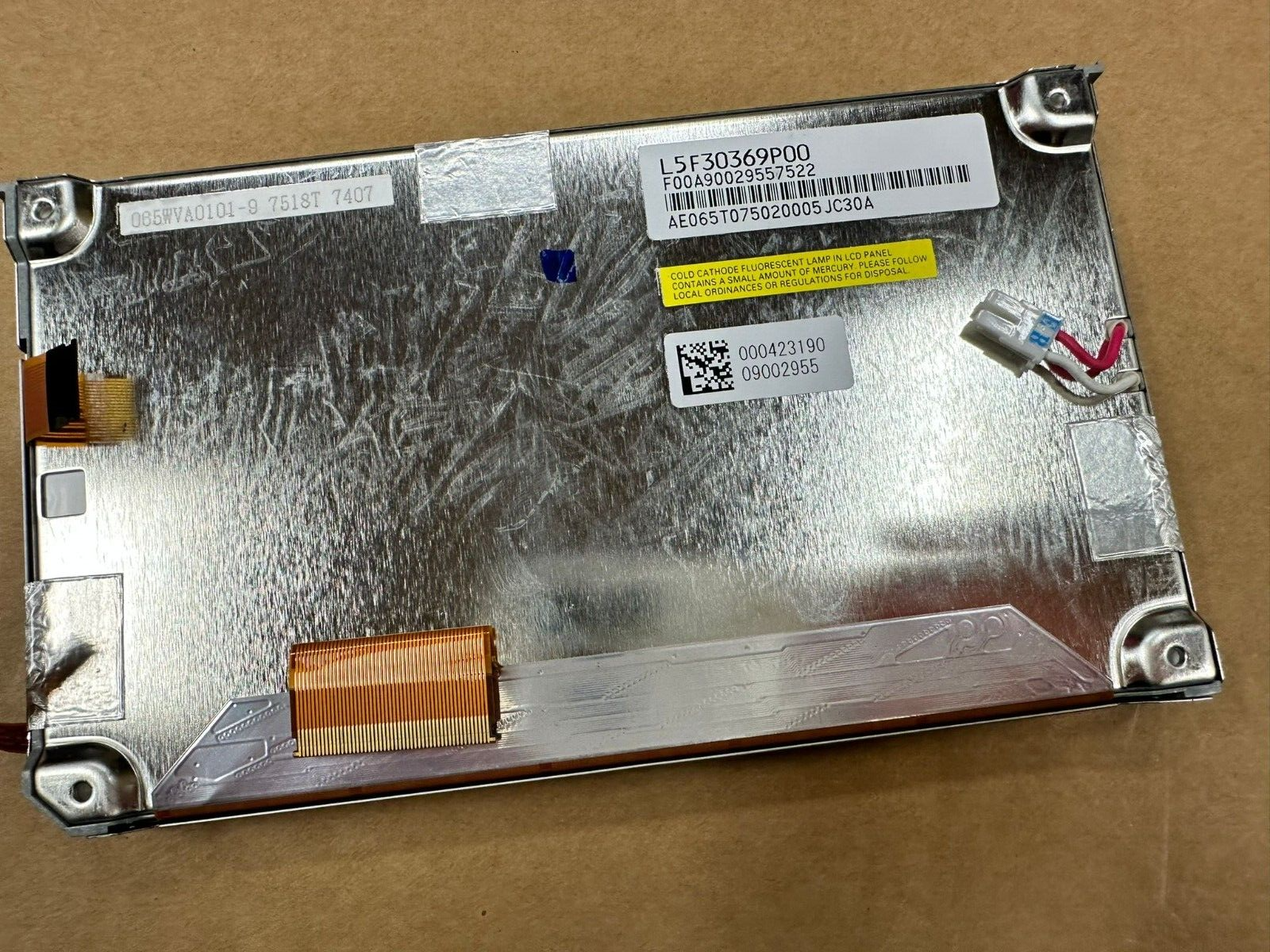 VW SKODA 6.5" LCD NAVIGATION DISPLAY SCREEN TOUCHSCREEN L5F30369P00 NEU- ORIG!!! - Obrázek 5