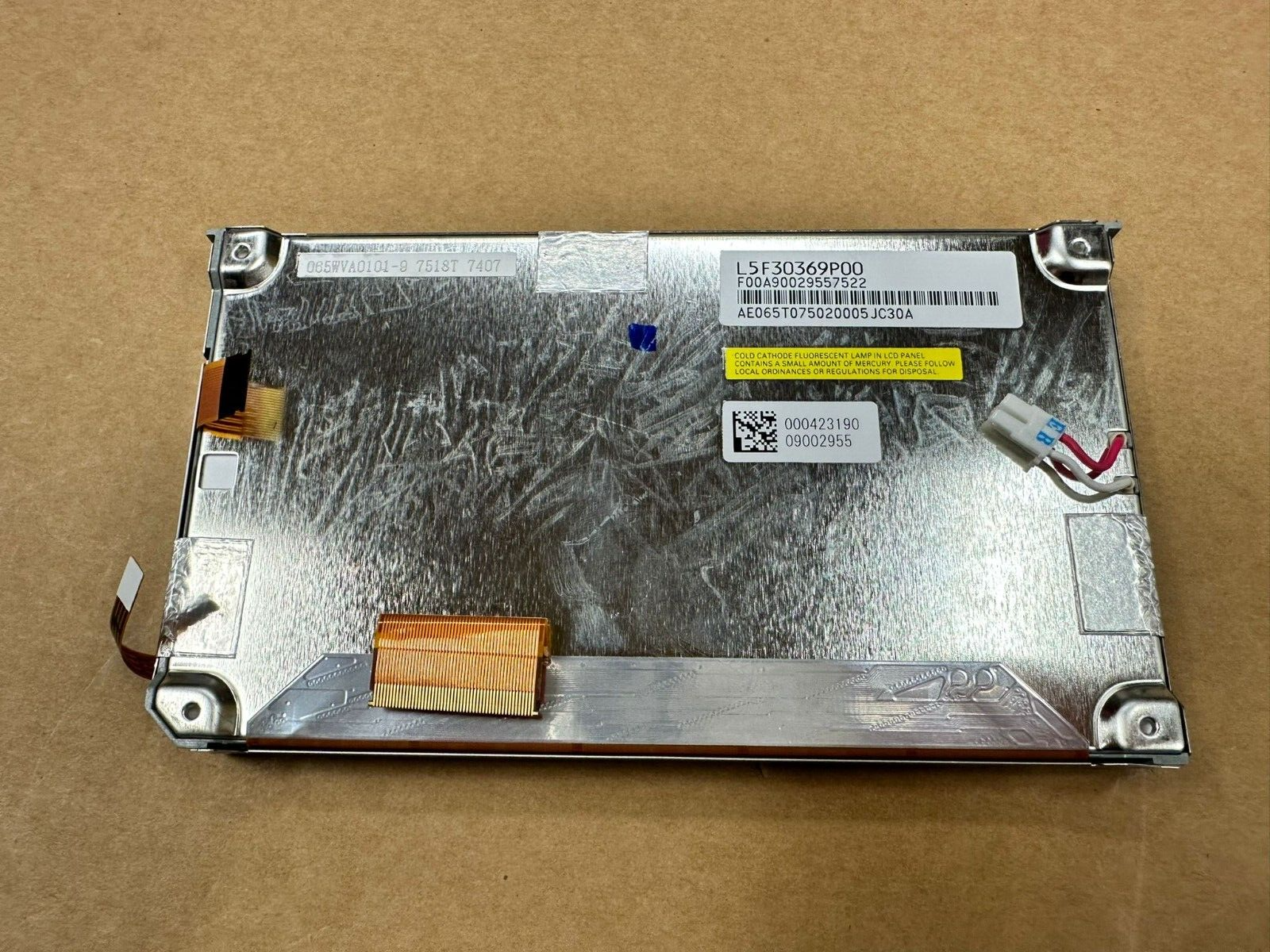 VW SKODA 6.5" LCD NAVIGATION DISPLAY SCREEN TOUCHSCREEN L5F30369P00 NEU- ORIG!!! - Obrázek 9