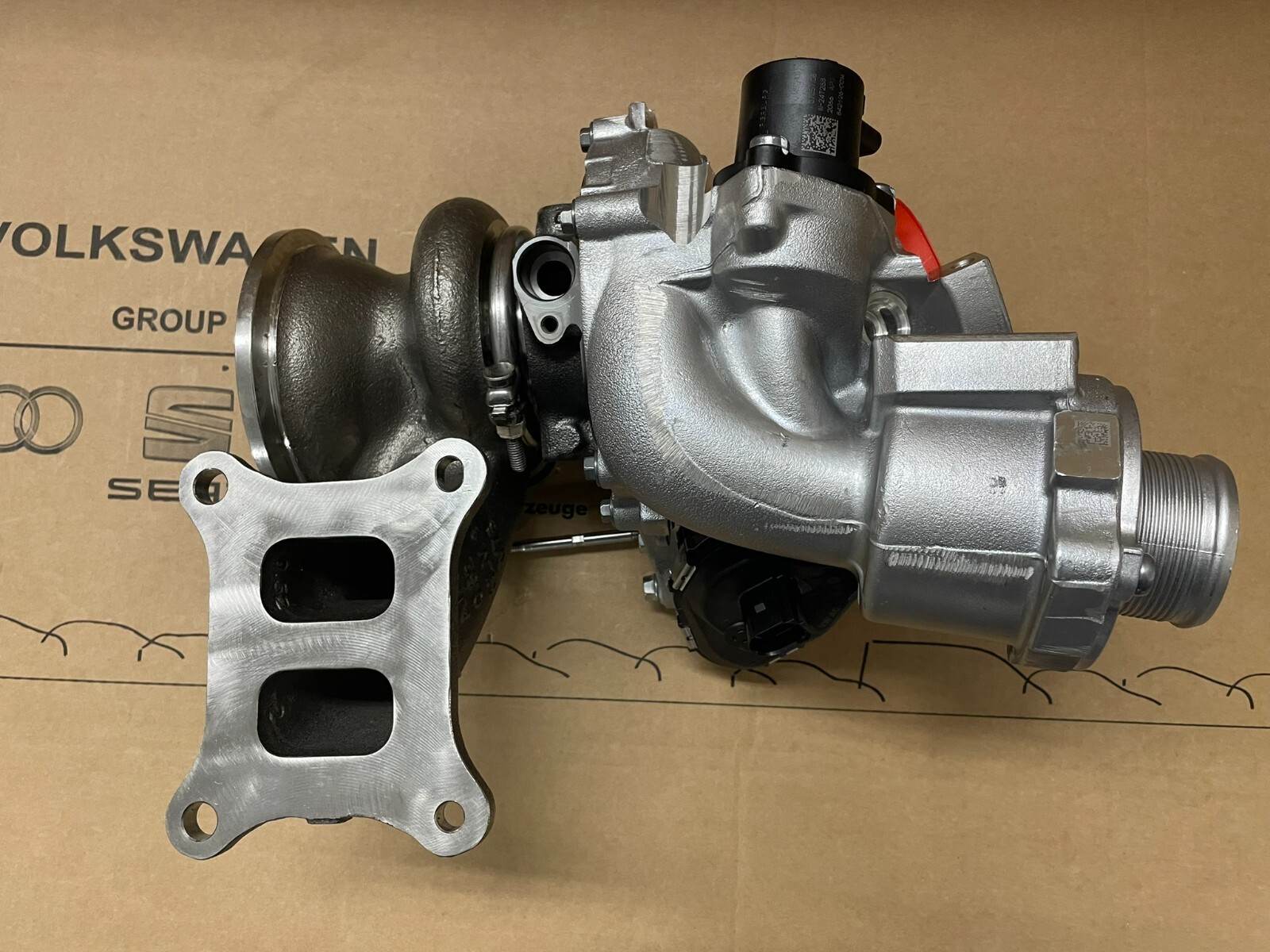 VW ŠKODA AUDI SEAT TURBOLADER 2.0 TFSI ABGASTURBOLADER 06Q145702C ORIG. FAST NEU - Obrázek 11