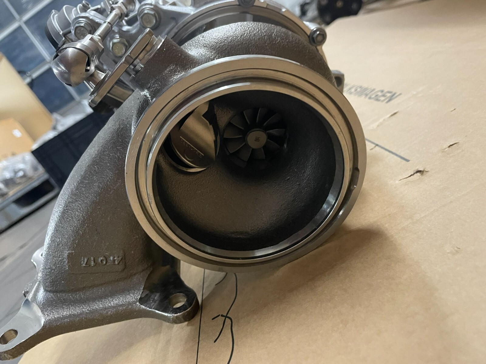 VW ŠKODA AUDI SEAT TURBOLADER 2.0 TFSI ABGASTURBOLADER 06Q145702C ORIG. FAST NEU - Obrázek 14