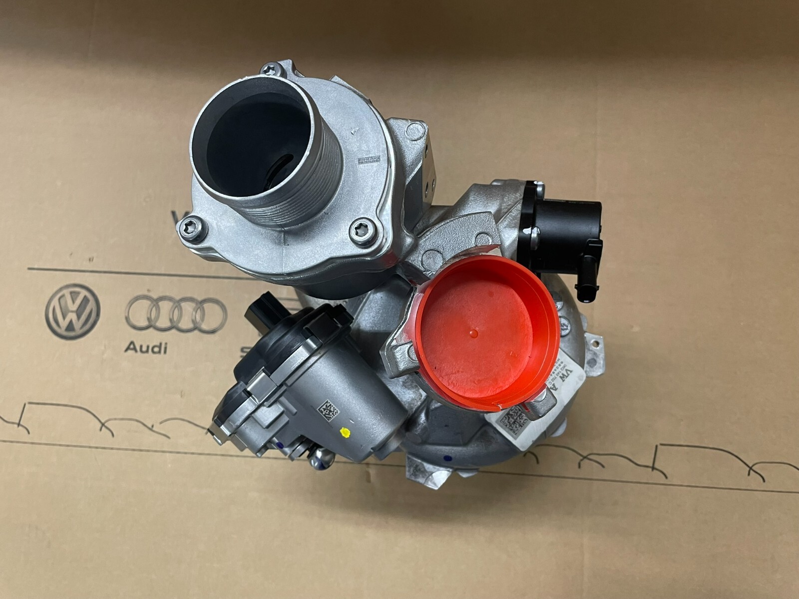 VW ŠKODA AUDI SEAT TURBOLADER 2.0 TFSI ABGASTURBOLADER 06Q145702C ORIG. FAST NEU - Obrázek 5