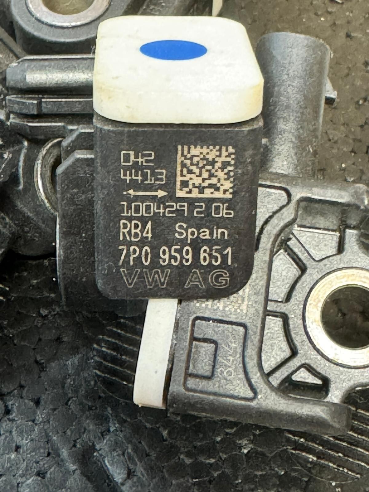 VW, SKODA, SEAT CRASHSENSOR DRUCKSENSOR 7P0959651 - 7P0 959 651 ORIG. NEU TEIL! - Obrázek 3