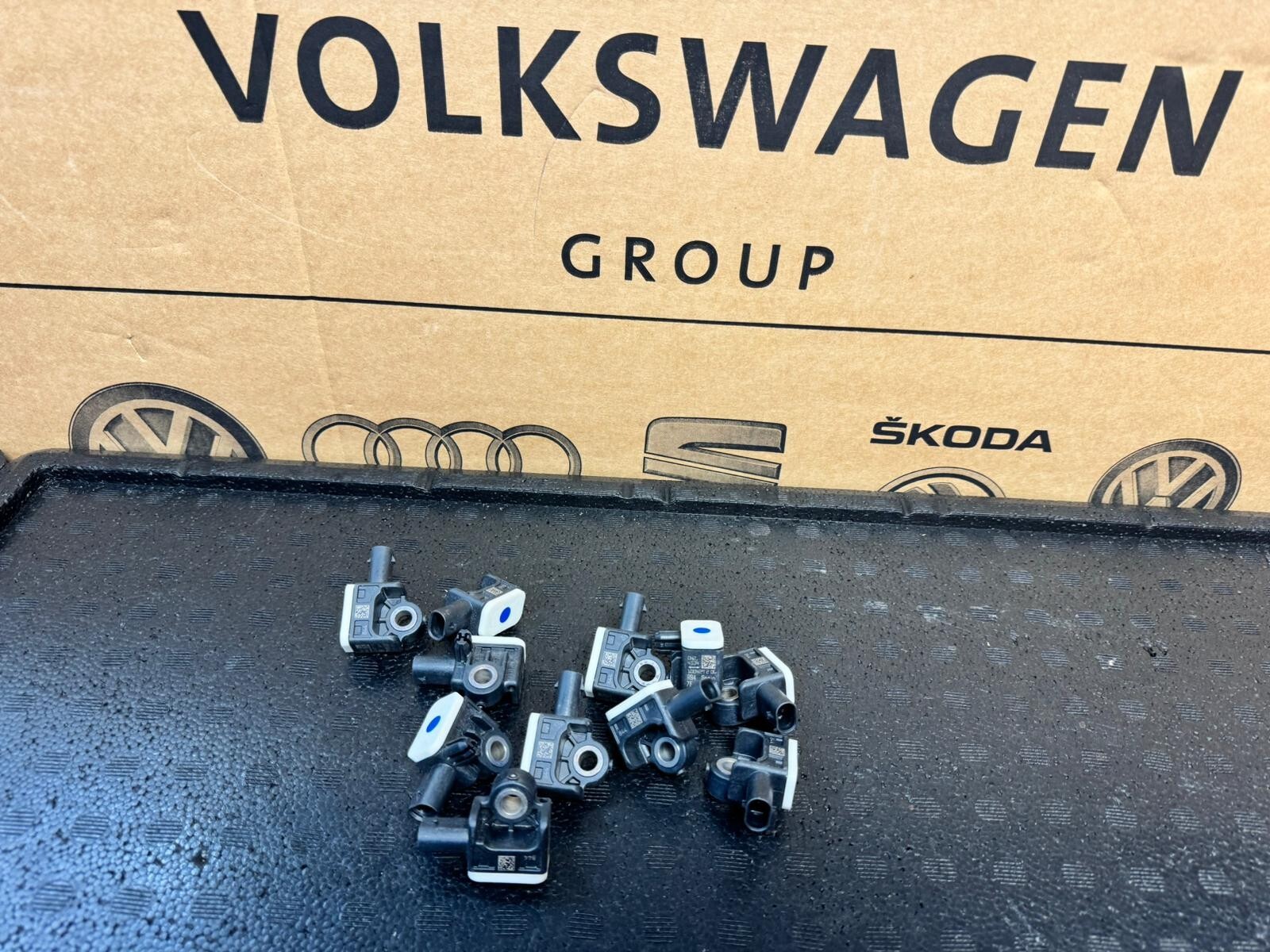 VW, SKODA, SEAT CRASHSENSOR DRUCKSENSOR 7P0959651 - 7P0 959 651 ORIG. NEU TEIL! - Obrázek 10