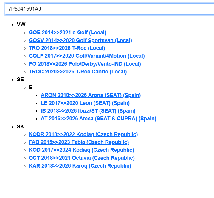 VW ŠKODA SEAT LED SCHEINWERFER LEISTUNGS MODUL 7P5941591AJ ORIG. VW AG TEIL ! - Obrázek 4