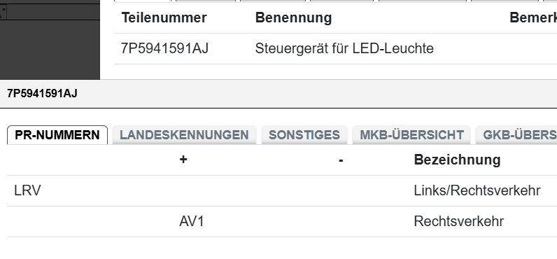 VW ŠKODA SEAT LED SCHEINWERFER LEISTUNGS MODUL 7P5941591AJ ORIG. VW AG TEIL ! - Obrázek 5