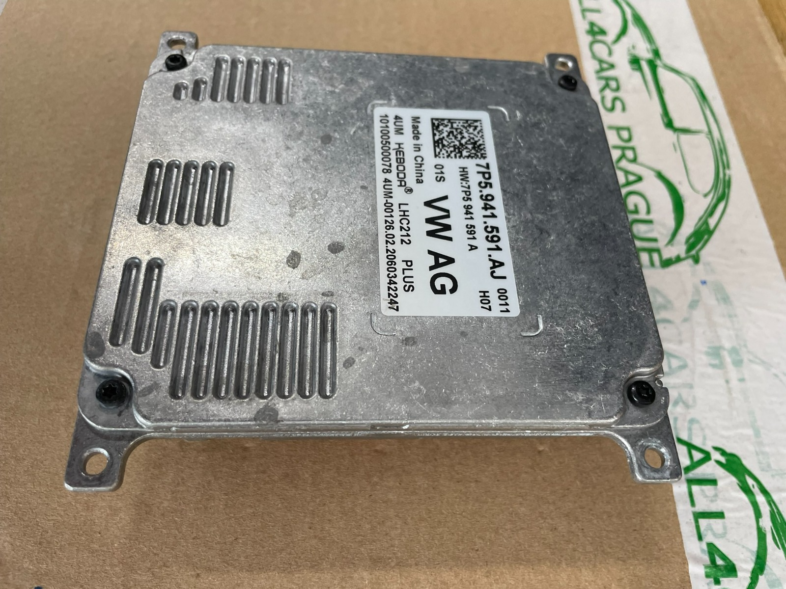 VW ŠKODA SEAT LED SCHEINWERFER LEISTUNGS MODUL 7P5941591AJ ORIG. VW AG TEIL ! - Obrázek 6