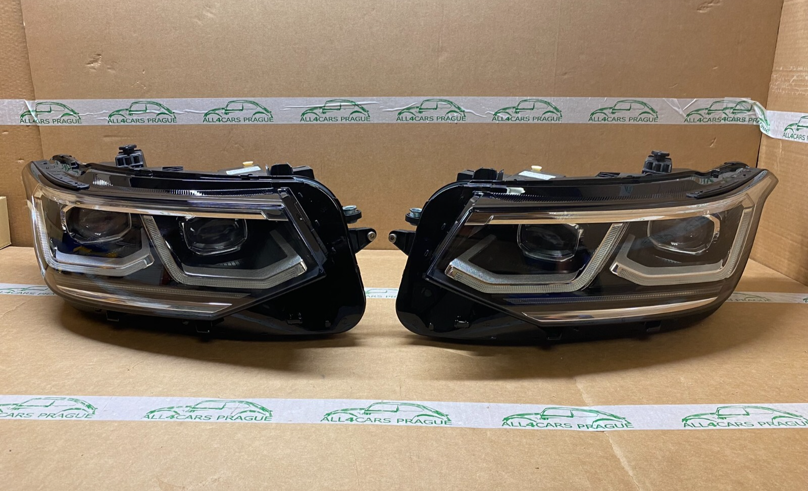 VW TIGUAN FRONTSCHEINWERFER SET L+R LED IQ LIGHT 5NB941081C 5NB941082C ORIG.NEU