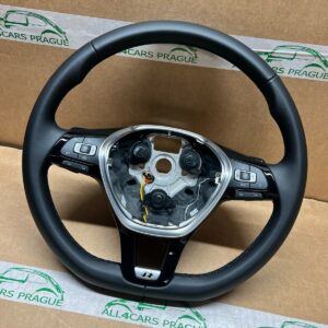 VW TIGUAN GOLF PASSAT SPORT LENKRAD LEDER BEHEIZBAR ZUSTAND 95km 5TA419091AQ ORG