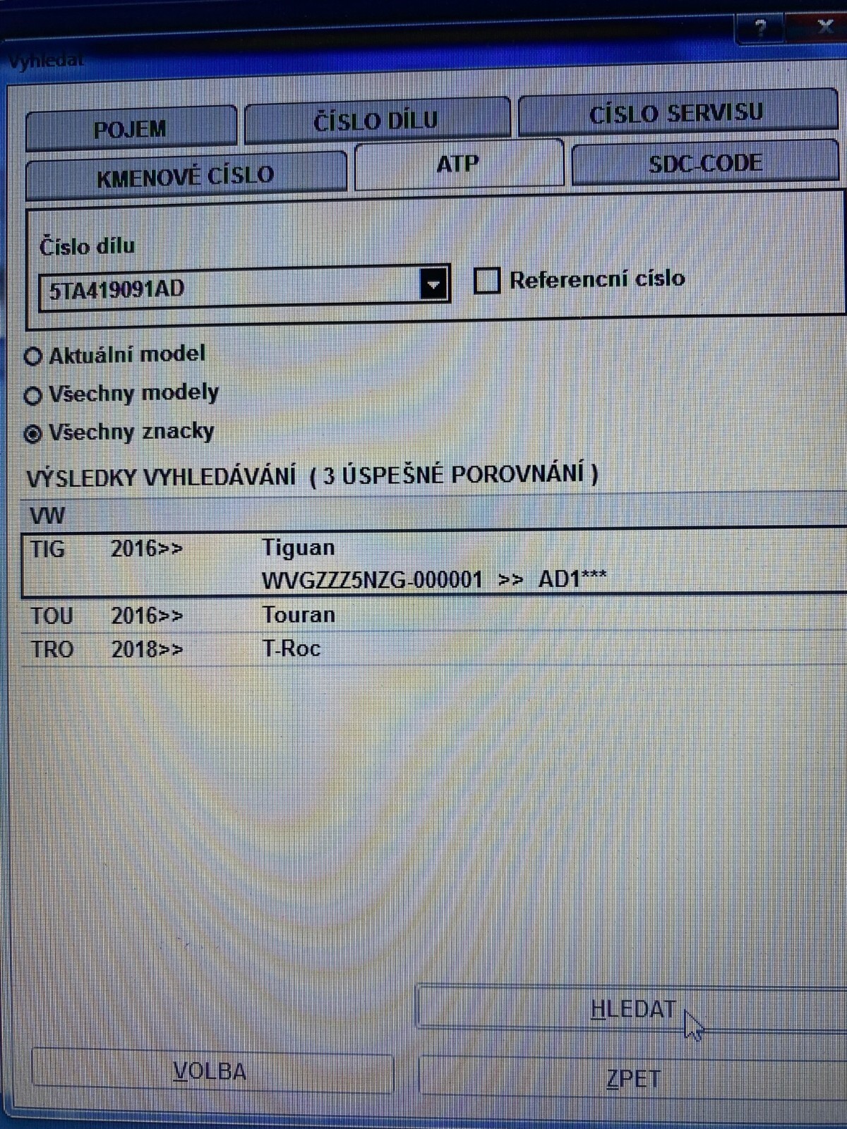 VW TIGUAN,TOURAN,T-ROC MULTIFUNKTIONSLENKRAD LEDER LENKRAD 5TA419091AD ORIG.NEU! - Obrázek 9