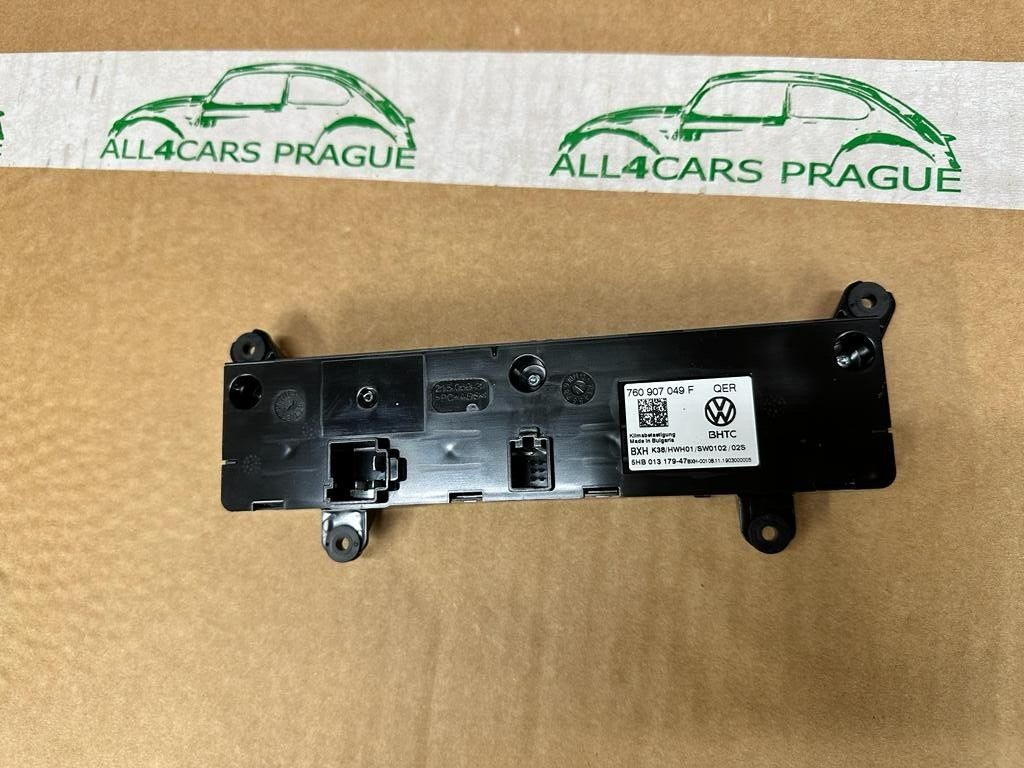 VW TOUAREG BEDIENELEMENT HEIZUNG KLIMA STEUERGERÄT 760907049F-760 907 049 F NEU - Obrázek 13