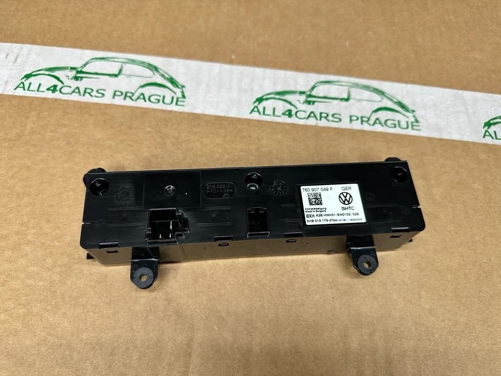 VW TOUAREG BEDIENELEMENT HEIZUNG KLIMA STEUERGERÄT 760907049F-760 907 049 F NEU - Obrázek 3