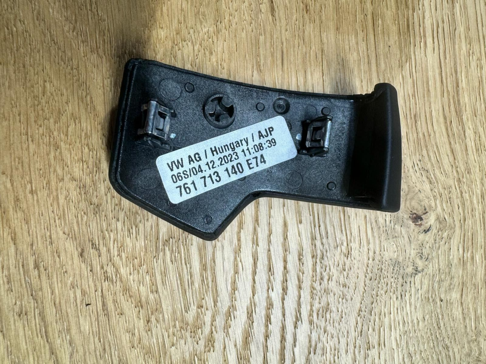 VW TOUAREG CR7 SCHALTKNAUF SCHALTHEBEL LEDER SCHWARZ 761713139A - 761713140 NEU - Obrázek 11