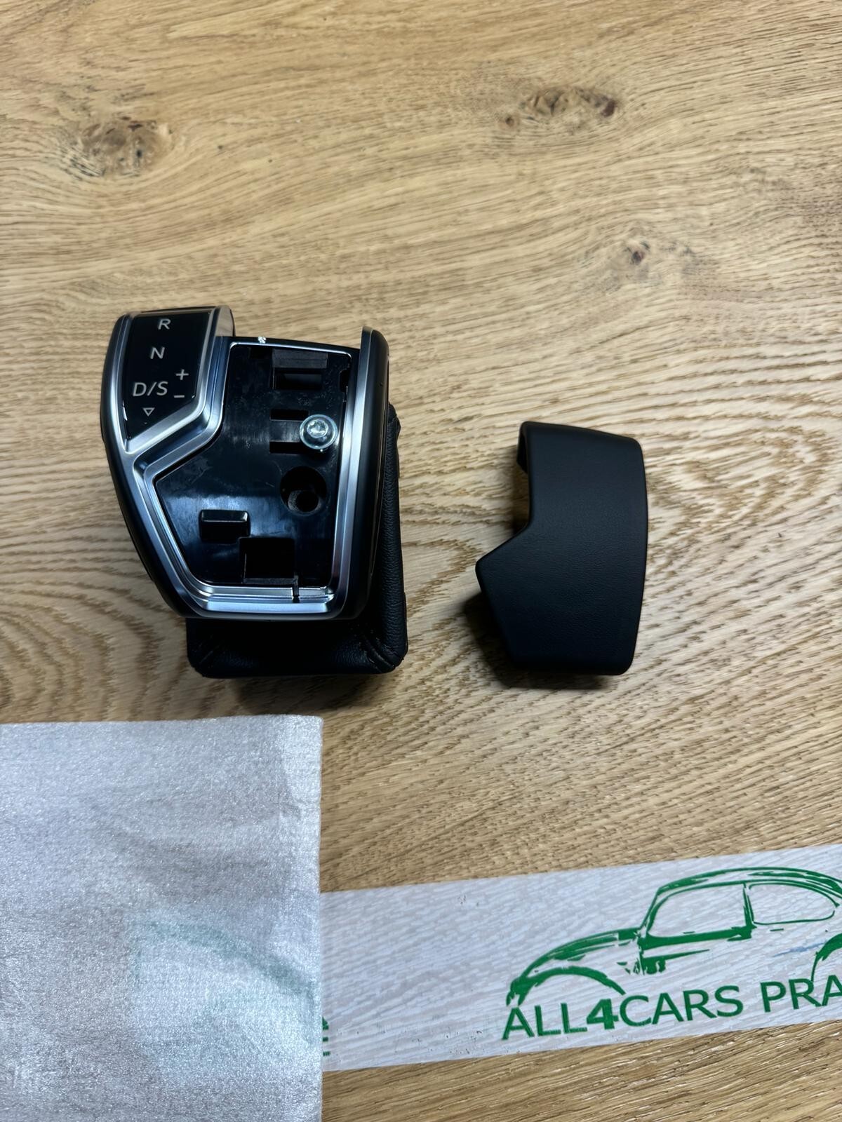 VW TOUAREG CR7 SCHALTKNAUF SCHALTHEBEL LEDER SCHWARZ 761713139A - 761713140 NEU - Obrázek 10