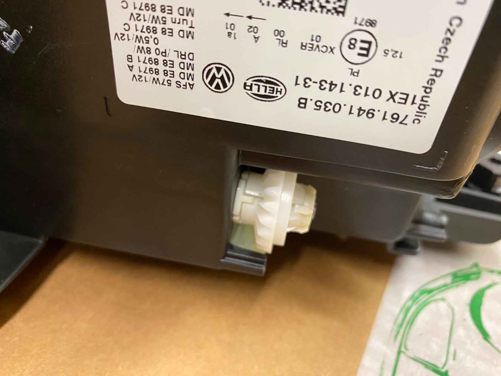 VW TOUAREG FRONTSCHEINWERFER R+L 761941035B - 761941036B FULL LED ORIGINAL NEU ! - Obrázek 6