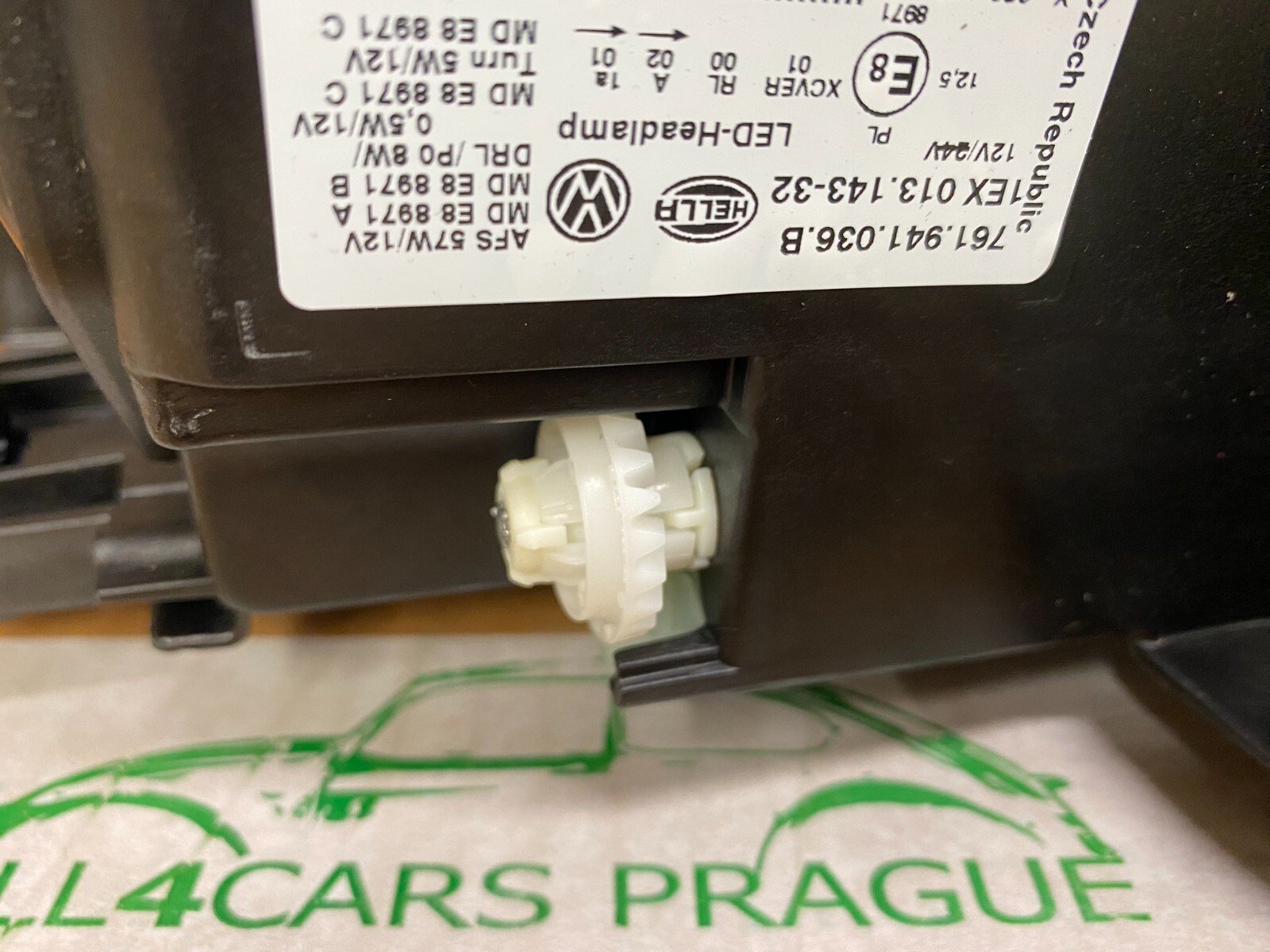 VW TOUAREG FRONTSCHEINWERFER R+L 761941035B - 761941036B FULL LED ORIGINAL NEU ! - Obrázek 7