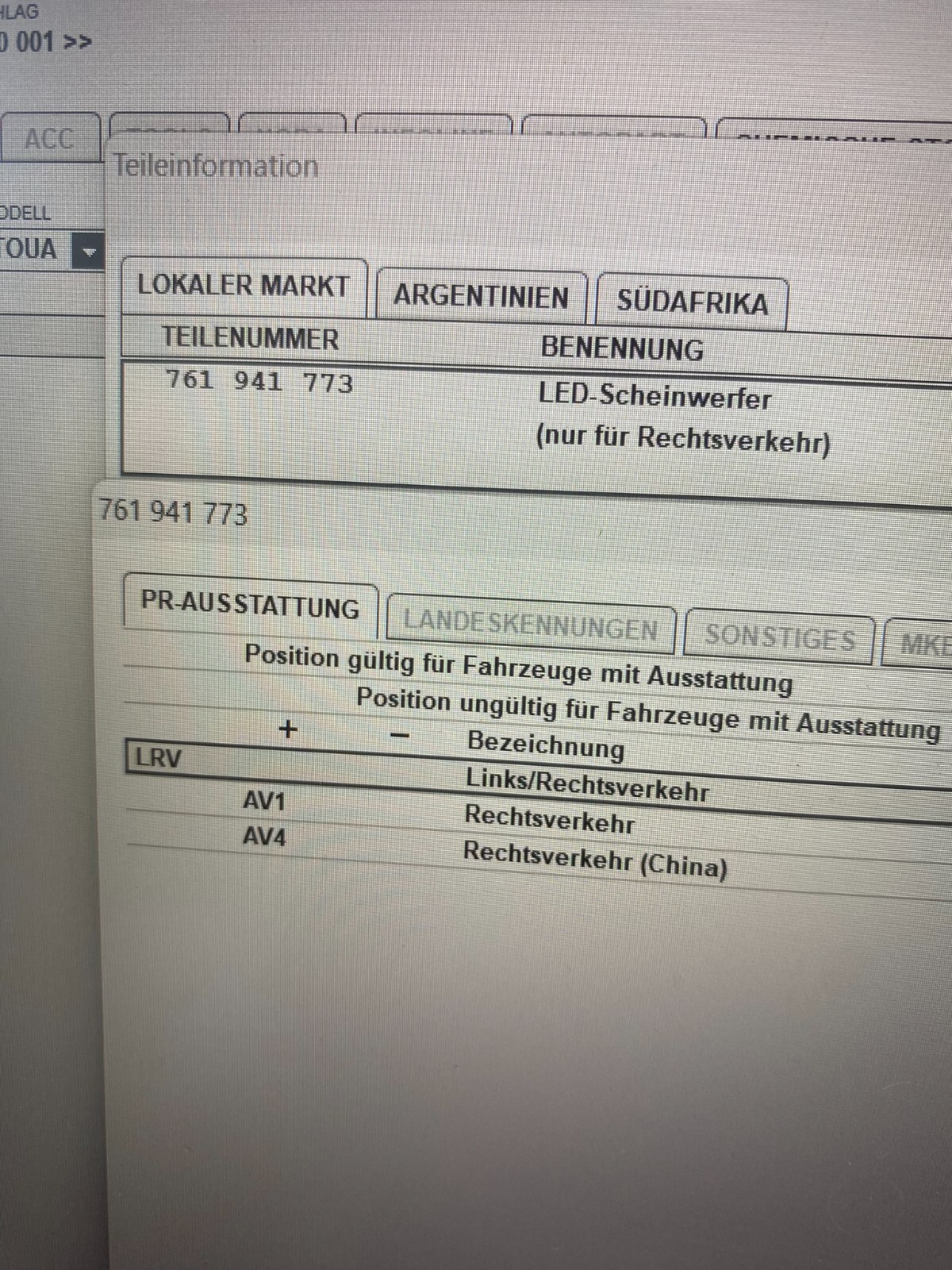 VW TOUAREG FRONTSCHEINWERFER R+L 761941035B - 761941036B FULL LED ORIGINAL NEU ! - Obrázek 9