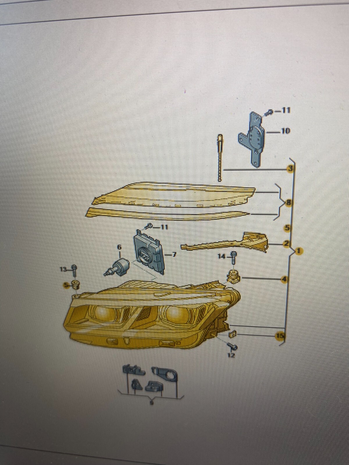 VW TOUAREG FRONTSCHEINWERFER R+L 761941035B - 761941036B FULL LED ORIGINAL NEU ! - Obrázek 10