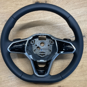 VW TOUAREG MULTIFUNKTIONS LEDER  LENKRAD SPORT  "R" 760419089Q FAST NEU TEST CAR