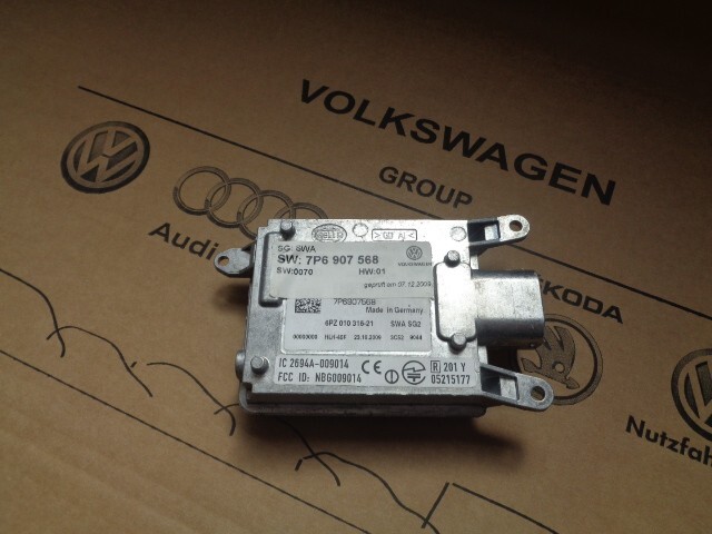 VW TOUAREG STEUERGERÄT SPURWECHSELASSISTENT 7P6907568 Fast Neu dem vom Test Car - Obrázek 3