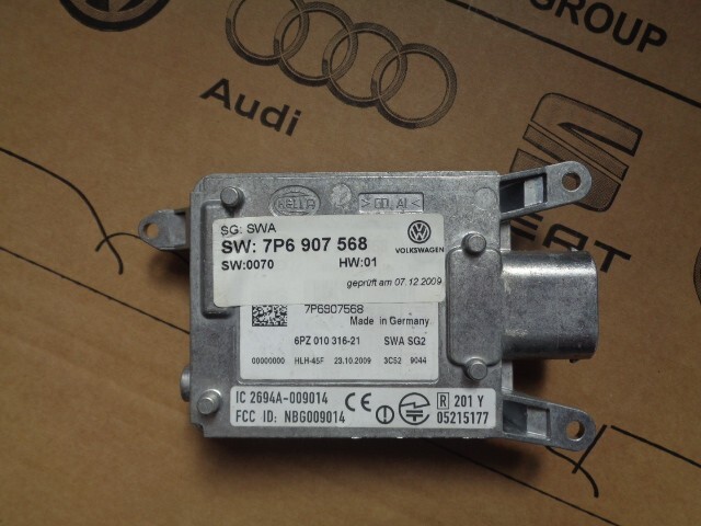 VW TOUAREG STEUERGERÄT SPURWECHSELASSISTENT 7P6907568 Fast Neu dem vom Test Car - Obrázek 7