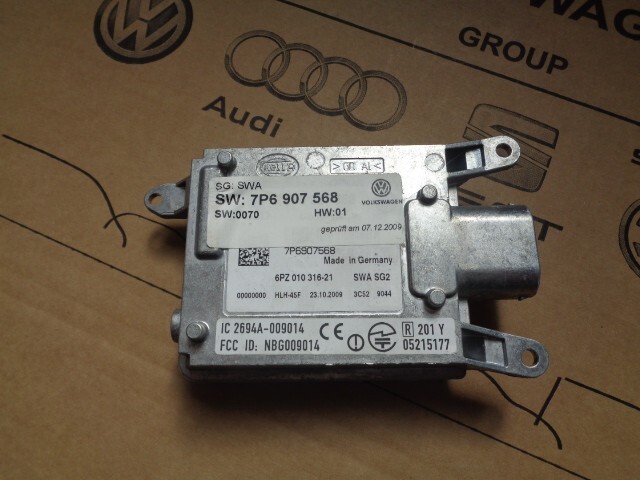 VW TOUAREG STEUERGERÄT SPURWECHSELASSISTENT 7P6907568 Fast Neu dem vom Test Car
