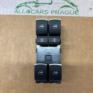 VW TOUAREG VORDERE LINKE TÜR FENSTERSCHALTER 7P6959857B ORIG.NEU!!!