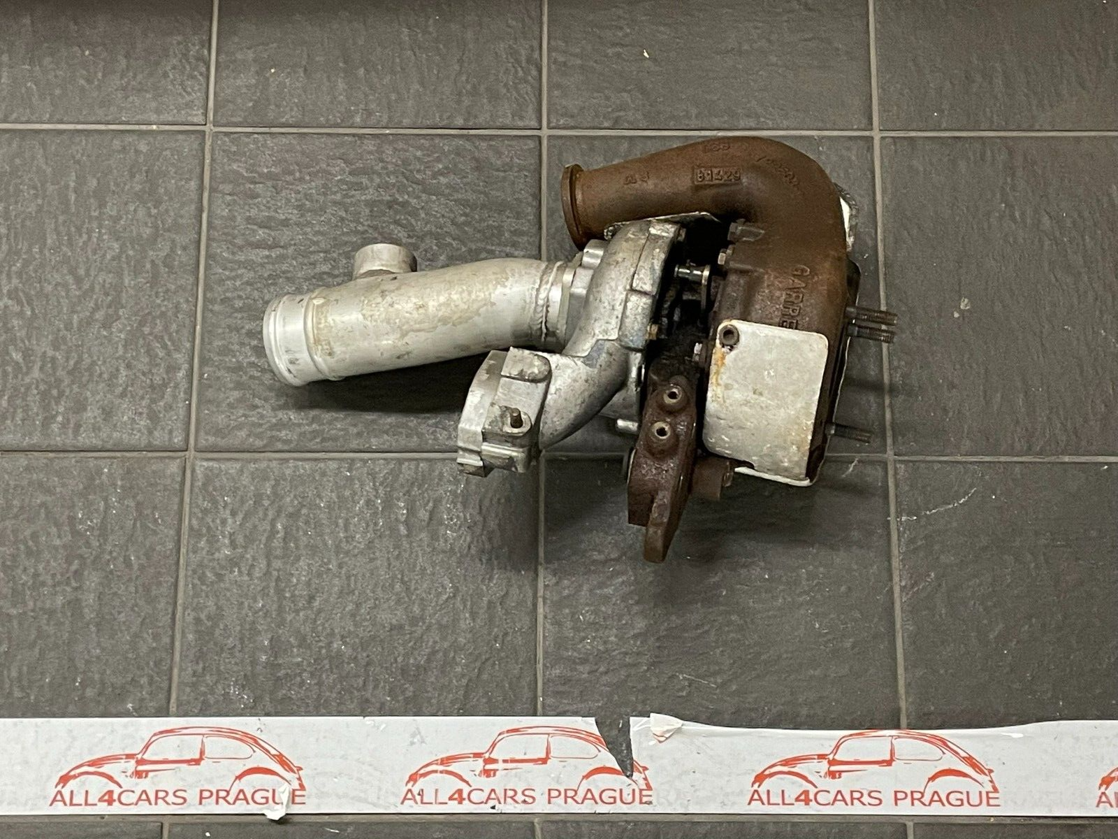 VW TOUATEG V10 5.0 TDI BLE CBWA 5.0 TDI ABGAS TURBOLADER LINKS 07Z145873J TESTED