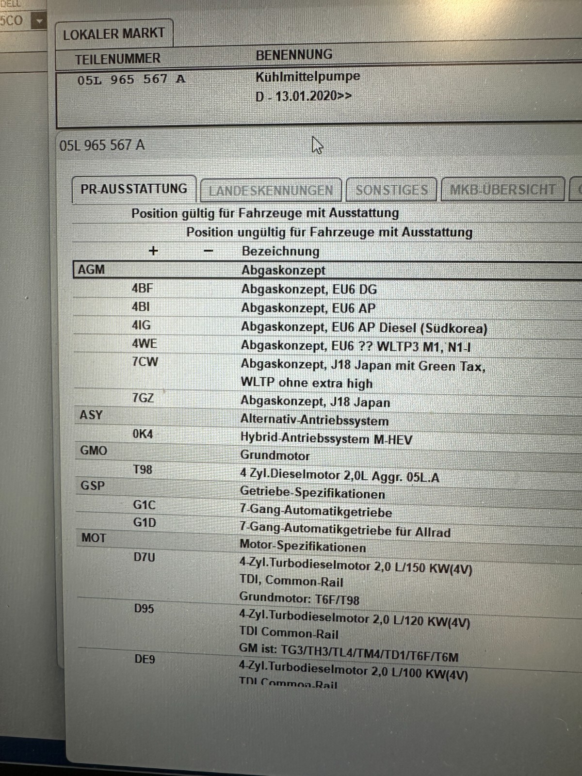 05L 965 567 A AUDI A4,A5,A6,A7,Q5 WASSERPUMPE ZUSATZ WASSERPUMPE 05L965567A NEU! - Obrázek 18