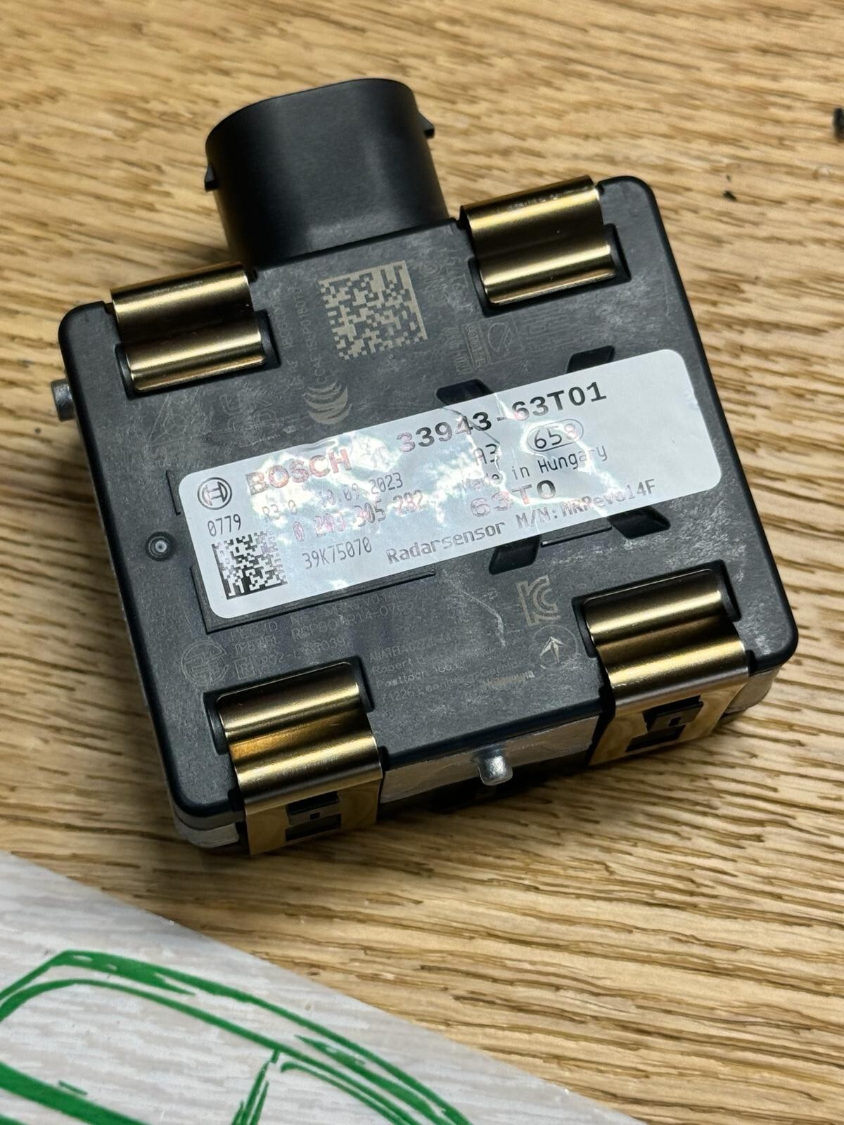 33943-63T01 SUZUKI SENSOR RADAR 33943-63T01 ACC RADAR SENZOR SUZUKI ACC RADAR - Obrázek 11