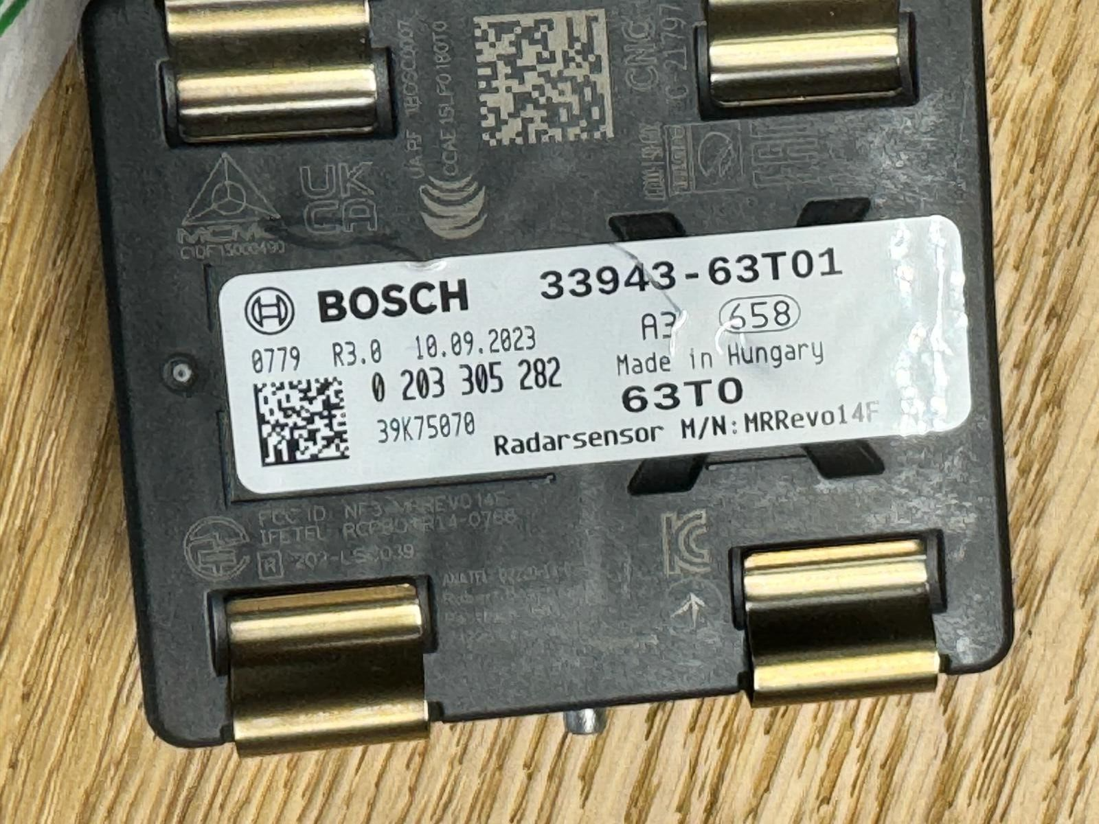 33943-63T01 SUZUKI SENSOR RADAR 33943-63T01 ACC RADAR SENZOR SUZUKI ACC RADAR - Obrázek 3