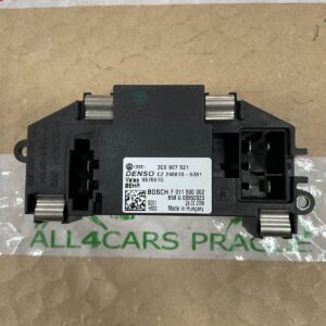 3C0907521 VOLKSWAGEN HEIZGEBLÄSE GEBLÄSEREGLER 3C0907521 FAST NEU TEIL orig VW