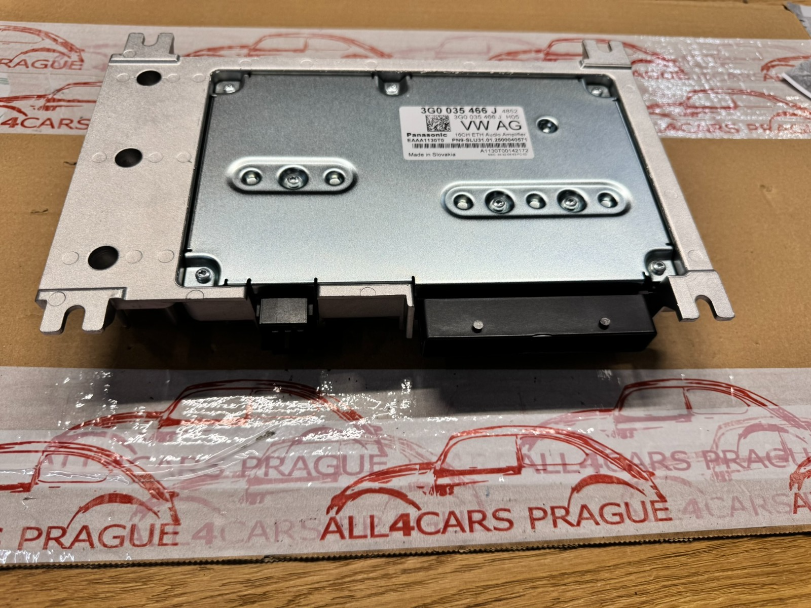 3G0035466J VW ŠKODA AUDIO VERSTÄRKER AUDIO AMPLIFIER 3G0035466J ORIG.NEU TEIL ! - Obrázek 11