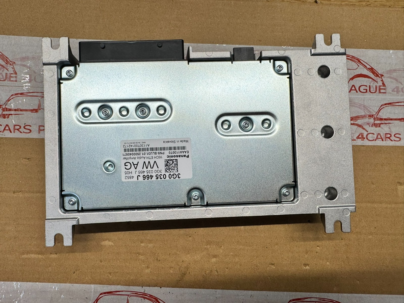 3G0035466J VW ŠKODA AUDIO VERSTÄRKER AUDIO AMPLIFIER 3G0035466J ORIG.NEU TEIL ! - Obrázek 16