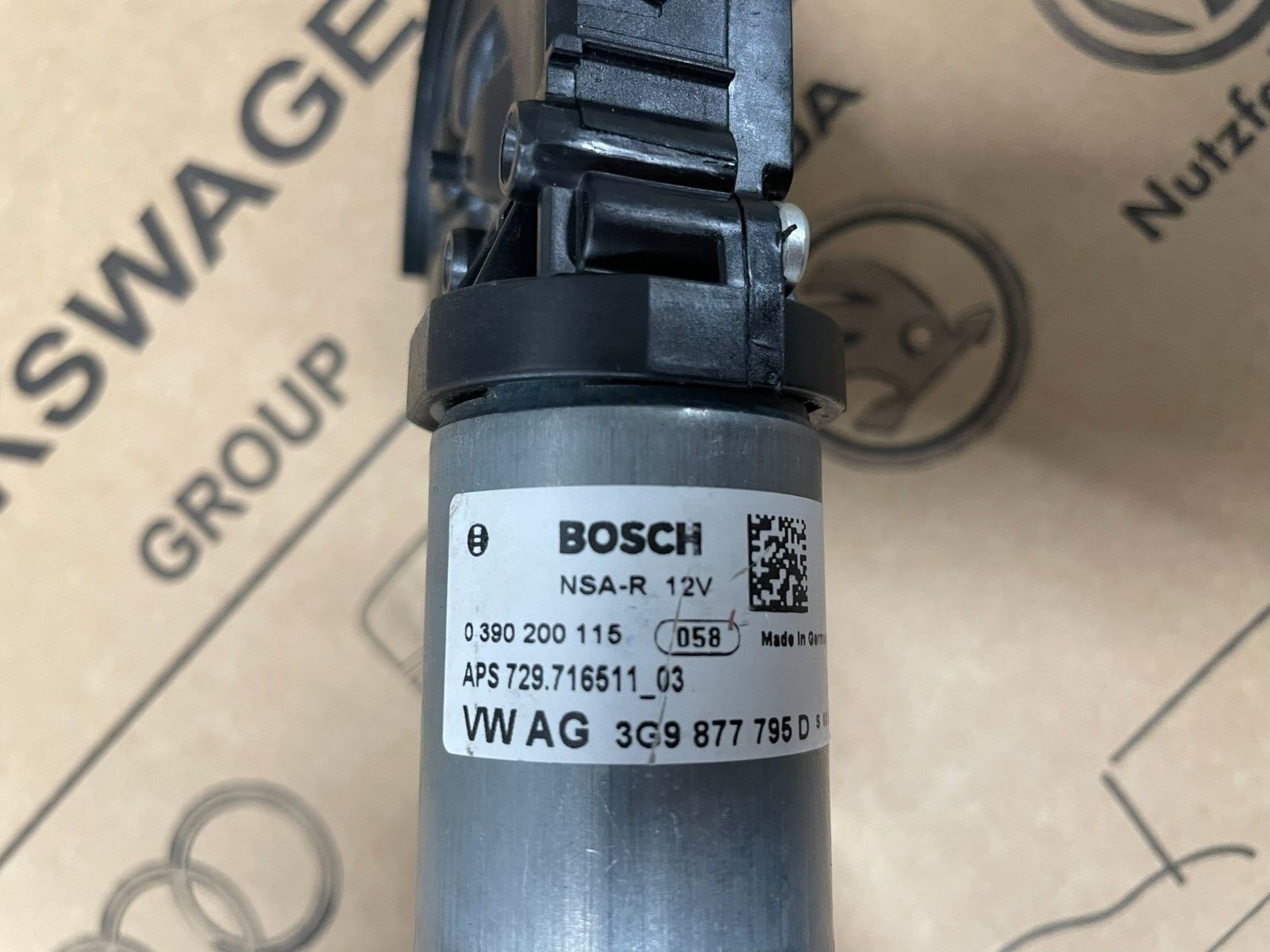 3G9877795D VOLKSWAGEN PASSAT B8 3G VORN SCHIEBEDACH MOTOR 3G9877795D Fast Neu... - Obrázek 3