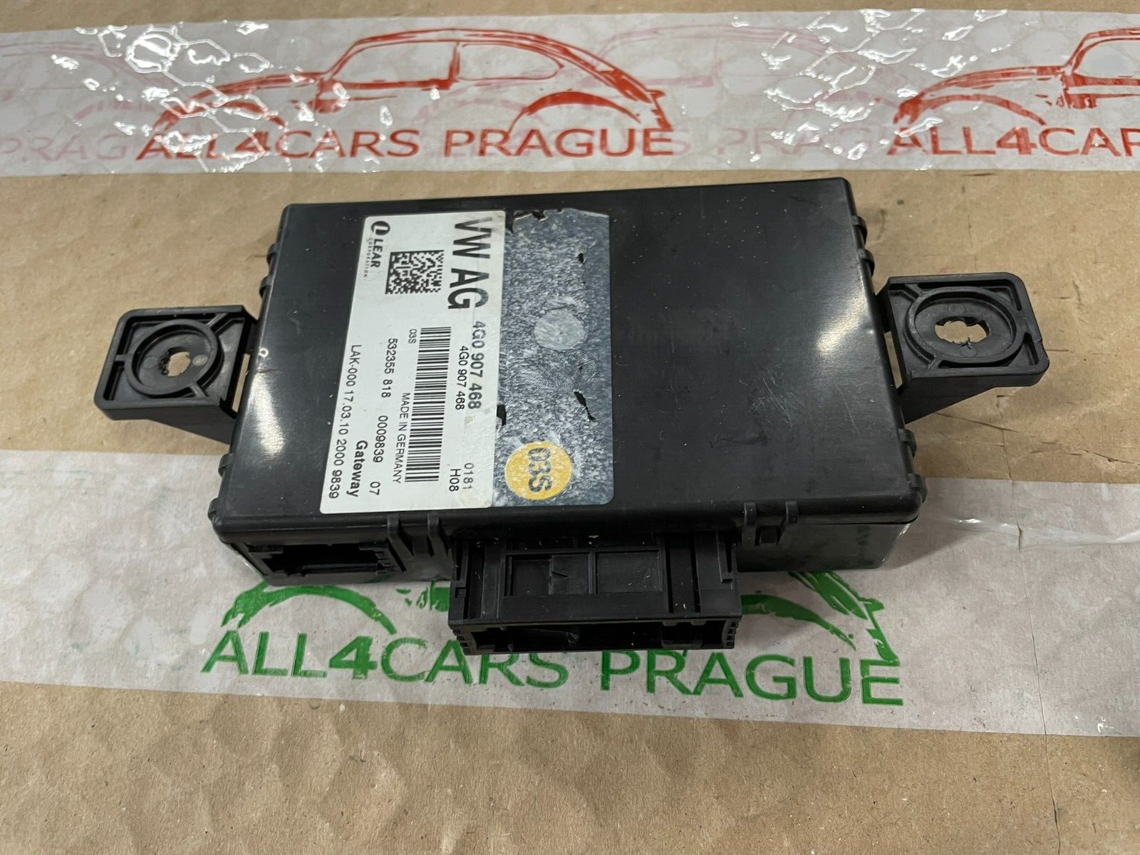 4G0907468 AUDI A6 STEUERGERÄT GATEWAY - INTERFACE STEUERGERÄT 4G0907468 Fast Neu - Obrázek 5