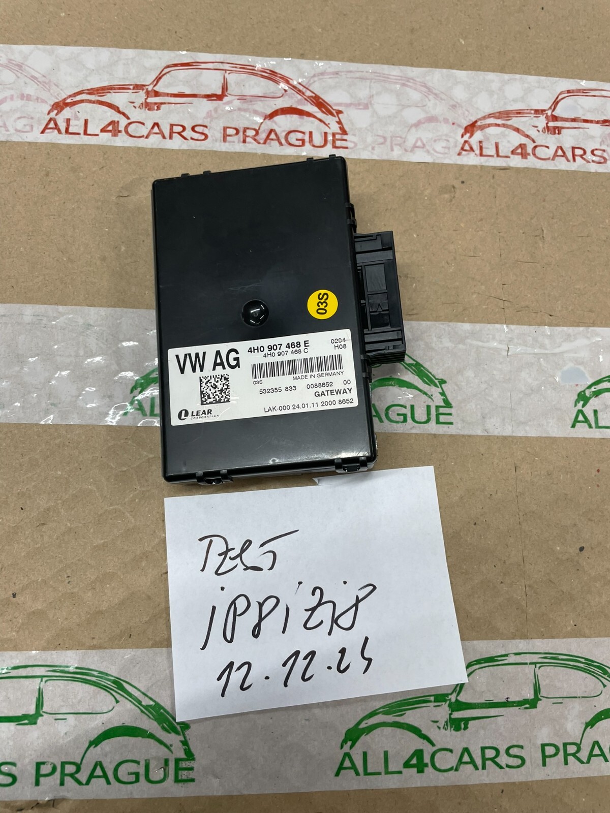 4H0907468E AUDI A8 STEUERGERÄT GATEWAY DIAGNOSE-INTERFACE 4H0907468E FAST NEU.. - Obrázek 14