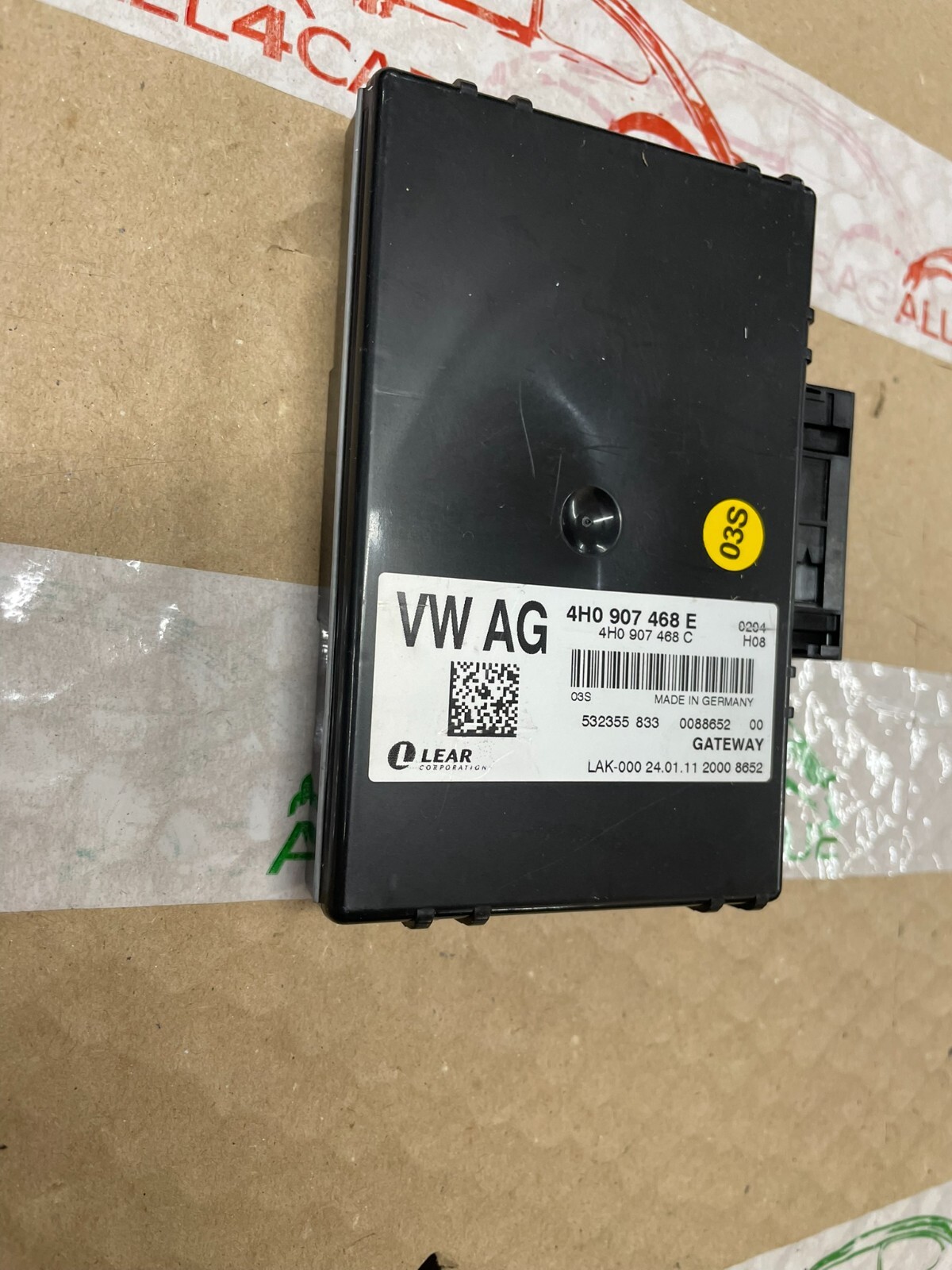 4H0907468E AUDI A8 STEUERGERÄT GATEWAY DIAGNOSE-INTERFACE 4H0907468E FAST NEU.. - Obrázek 10