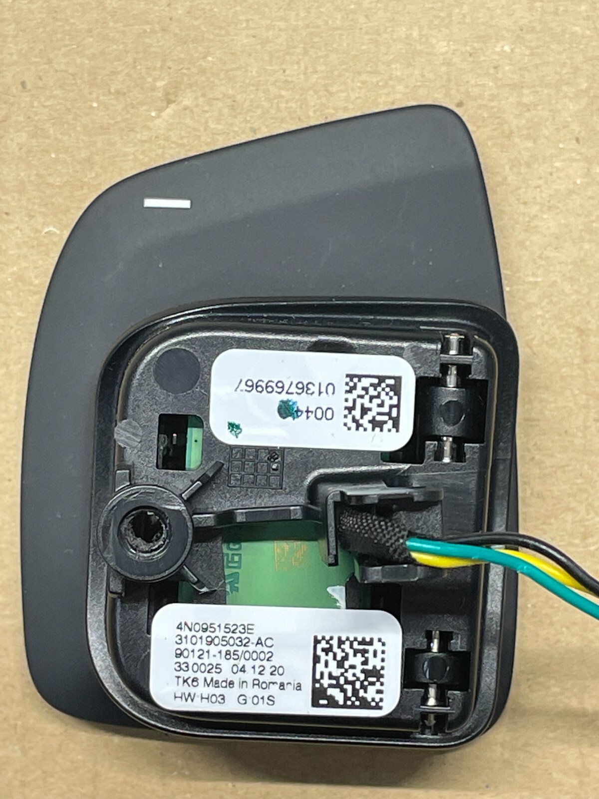 4N0951523E AUDI LENKRAD SCHALTWIPPEN - SCHALT PADELS 4N0951523E LINKS MINUS ORIG - Obrázek 12