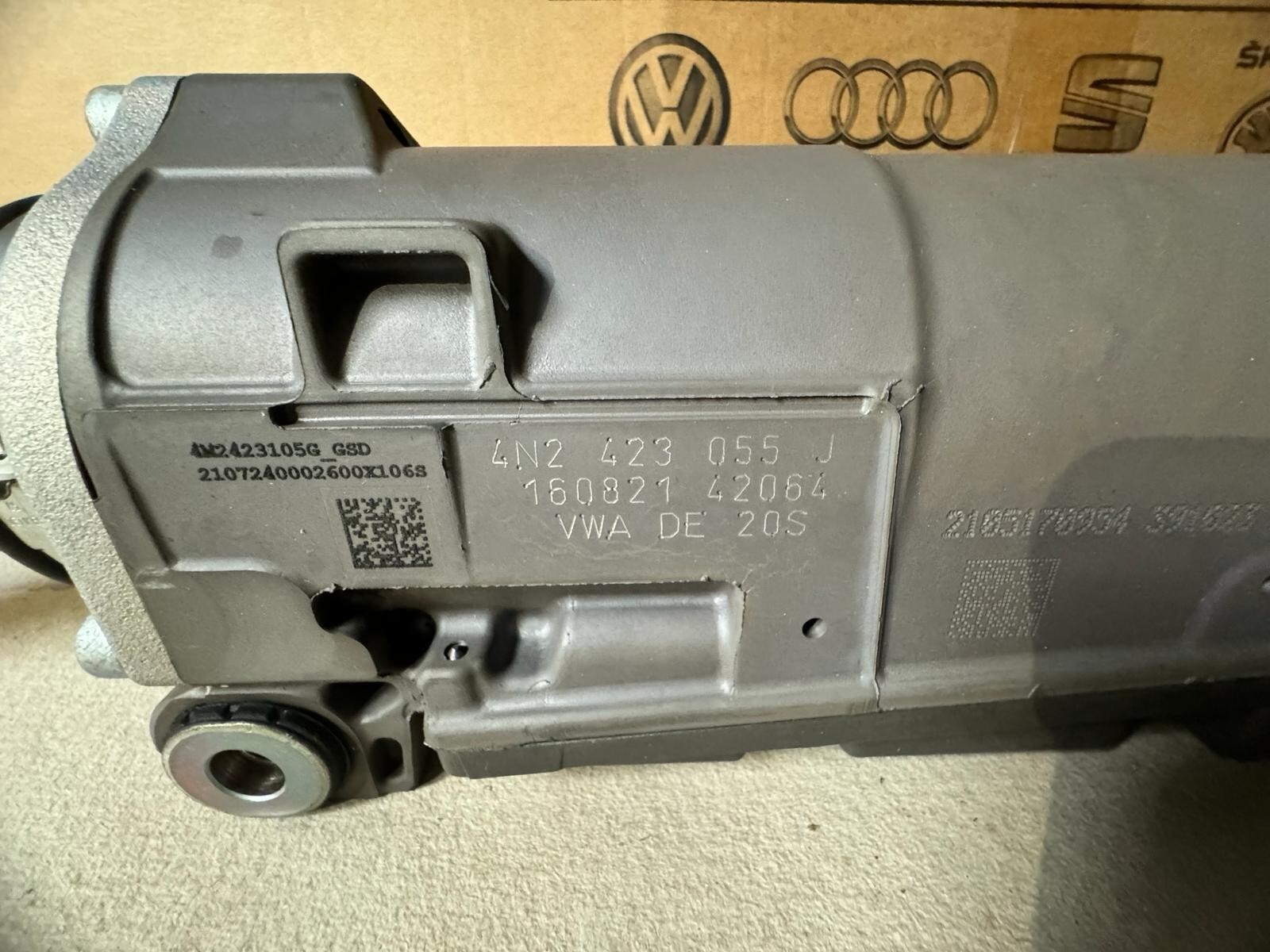 4N2423055J AUDI A8/S8 2020-2022 LENKGETRIEBE STEERING GEAR 4N2423055J RHD NEW OE - Obrázek 19