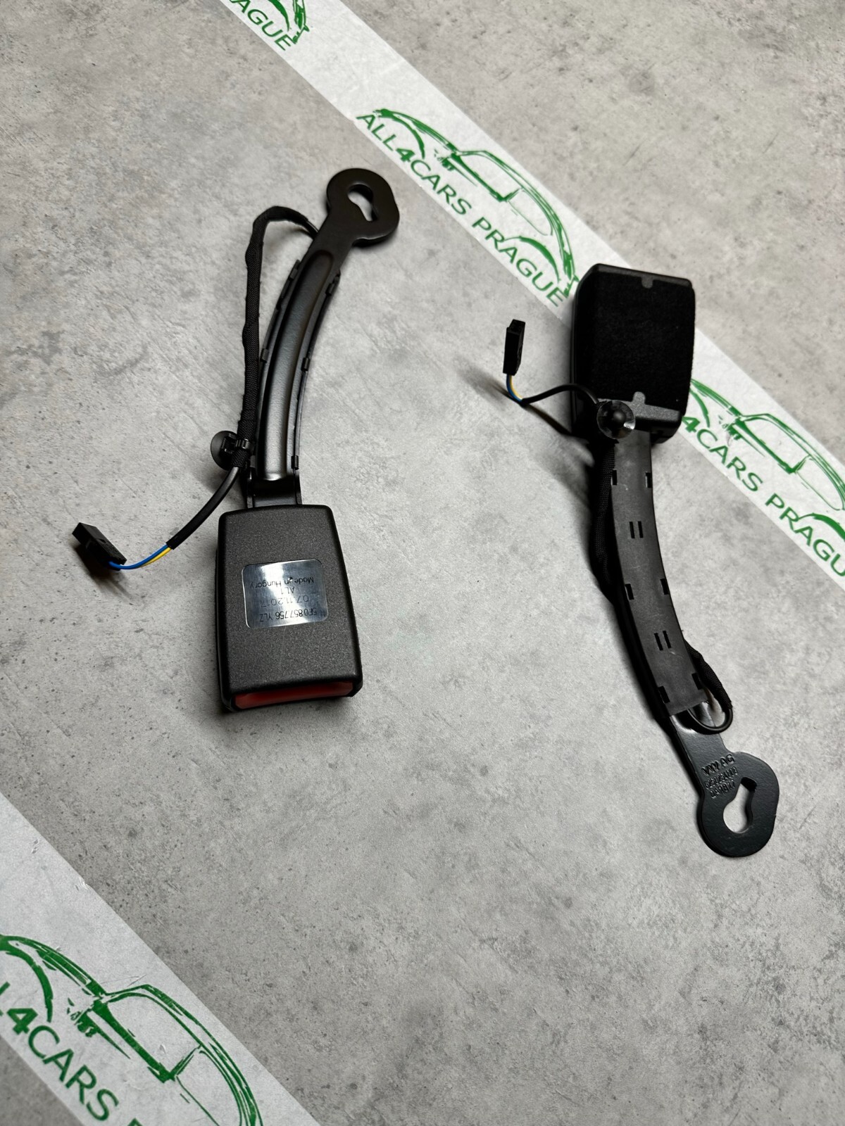 5F0857756 SEAT LEON GURTSCHLOSS VORNE RECHTS 5F0857756 5F0857756YLZ ORIG.NEU - Obrázek 11