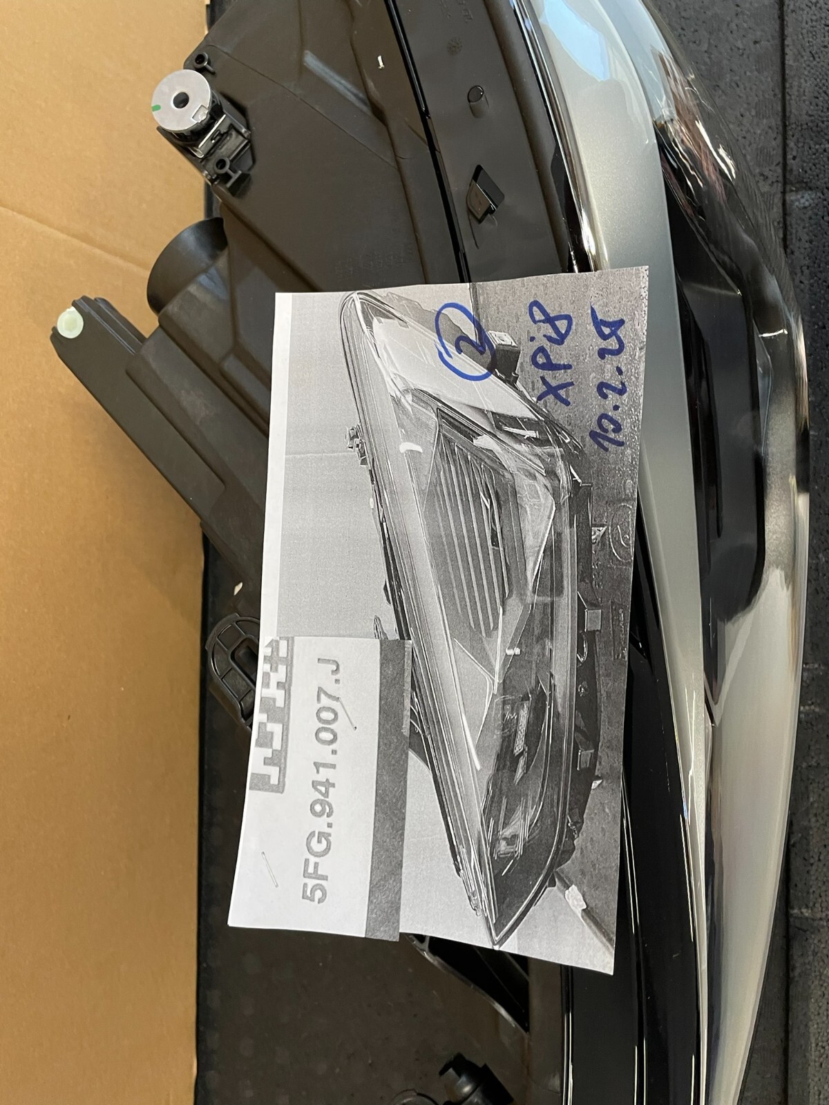 5FG941007J CUPRA FORMENTOR FRONT SCHEINWERFER LED LINKS 5FG941007J ORIG.NEU ! - Obrázek 19