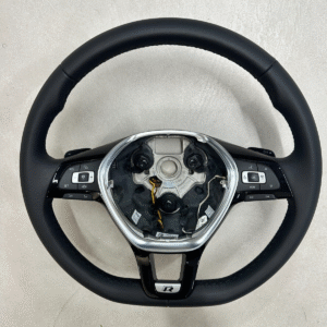 5TA419091AQ VW SPORT LENKRAD LEDER BEHEIZBAR ABGEFLACHT  5TA419091AQ Fast Neu ..