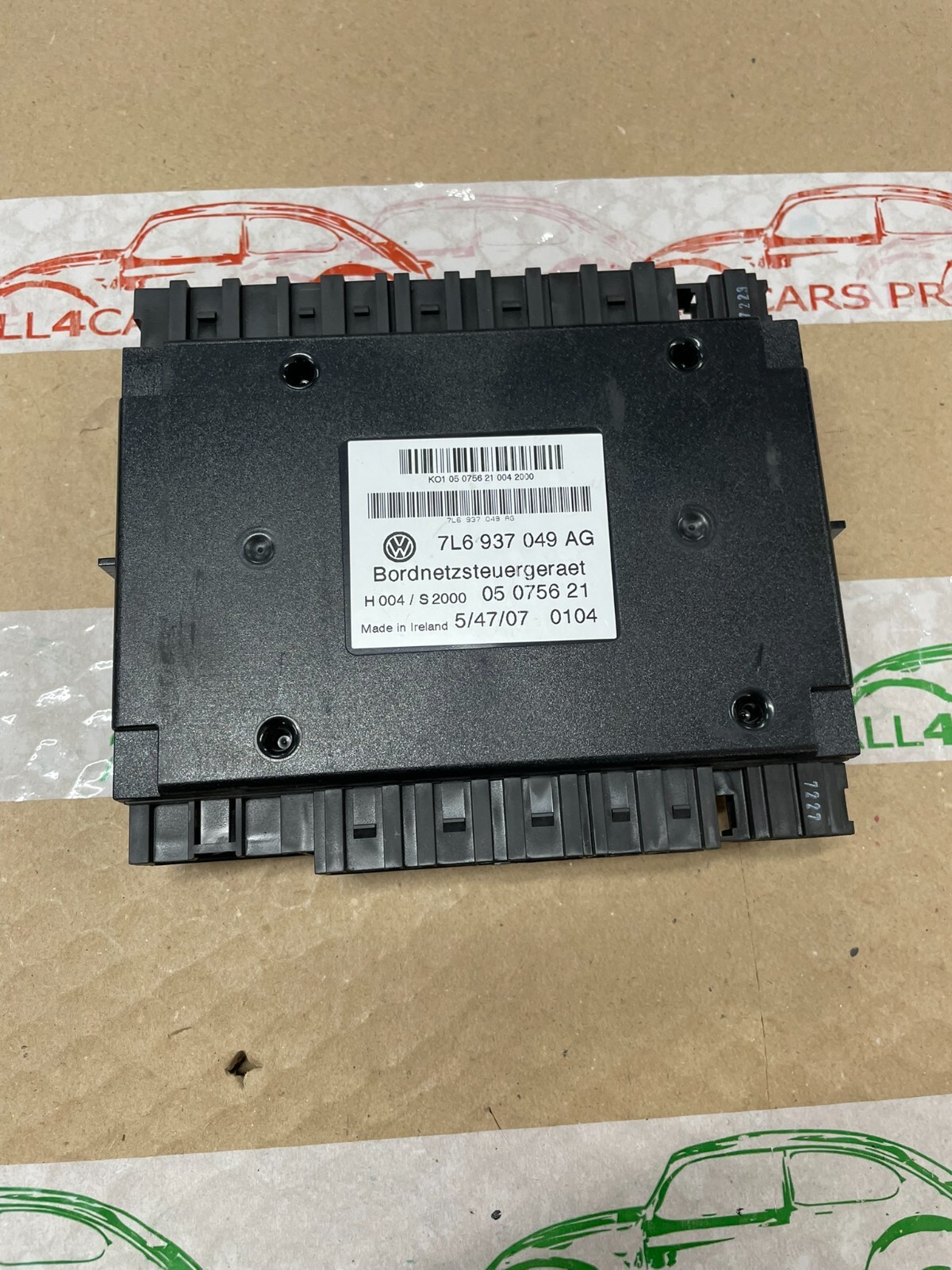 7L6937049AG VW TOUAREG BCM KOMFORT STEUERGERÄT BORDNETZ STEUERGERÄT 7L6937049AG