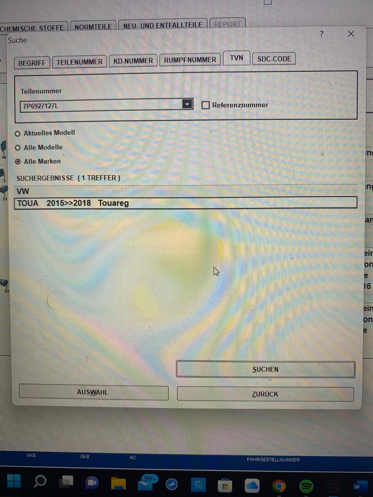 7P6927127L VOLKSWAGEN TOUAREG 7P SUSPENSION BEDIENTEIL 7P6927127L ORIG. NEU ! - Obrázek 5