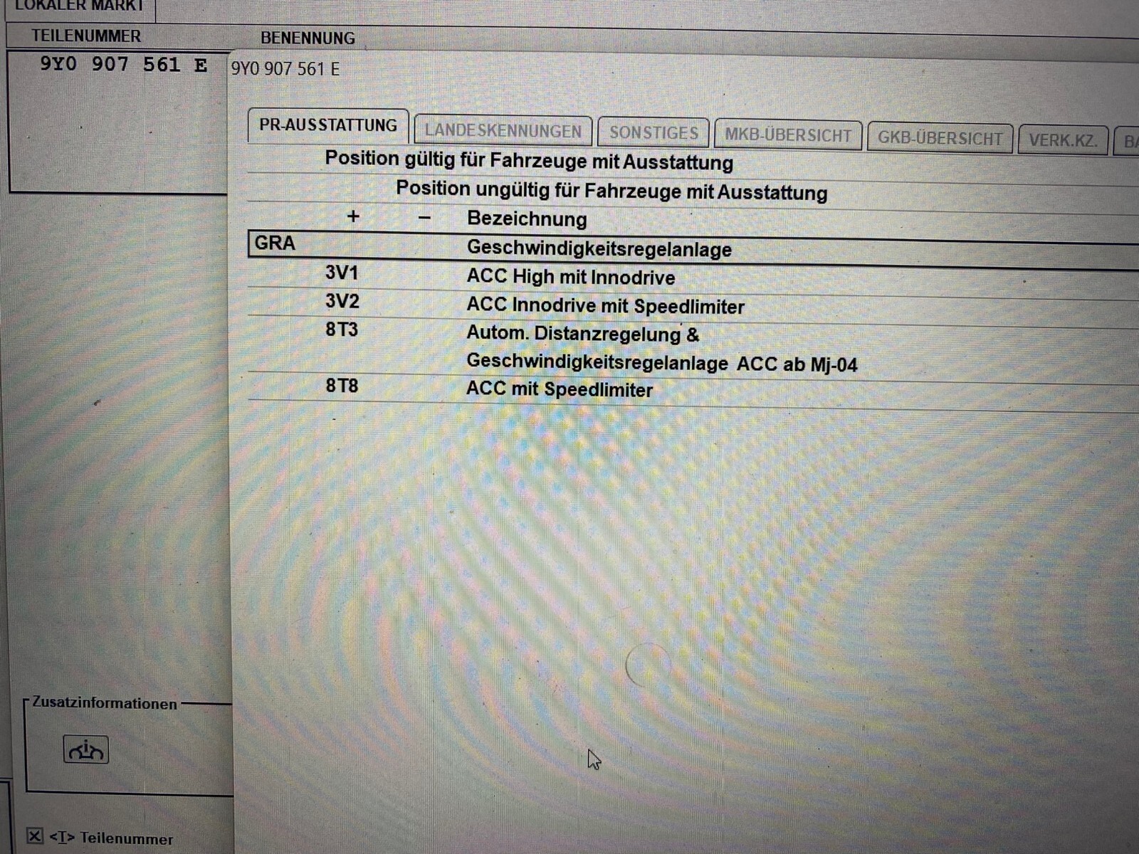9Y0907561E PORSCHE CAYENNE E3 ACC RADAR DISTRONIC DISTANCE SENSOR 9Y0907561E NEW - Obrázek 6