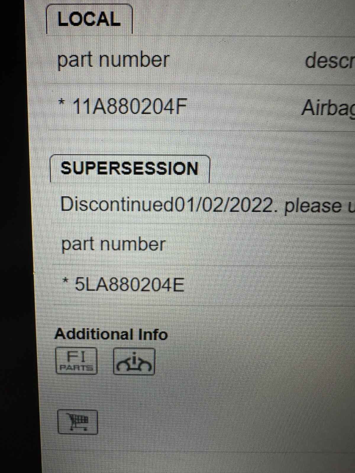 AIRBAG VOLKSWAGEN ID.4 - ID.5 ARMATURENBRETT AIRBAG DASHBOARD AIRBAG 11A880204D - Obrázek 11